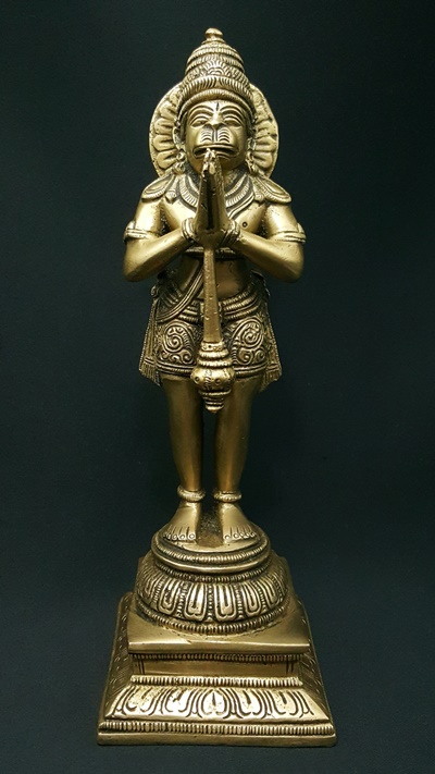 Statue Hanuman  India Atmanjali Mudra